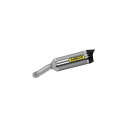 アロー YAMAHA YZF-R3 2019 HOMOLOGATED ALUMINIUM THUNDER SILENCER WITH CARBON END CA...