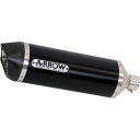 アロー SUZUKI V-STROM 650 17 HOMOLOGATED ALUMINIUM DARK RACE-TECH SILENCER WITH CAR...