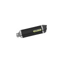 アロー KYMCO XCITING 400I 18 HOMOLOGATED ALUMINIUM DARK RACE-TECH SILENCER WITH CAR...