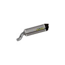 アロー KAWASAKI Z900 HOMOLOGATED ALUMINIUM RACE-TECH SILENCER WITH CARBON END CAP F...
