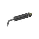 アロー YAMAHA XT 1200Z 10/16 HOMOLOGATED MAXI RACE-TECH ALUMINIUM DARK SILENCER WIT...