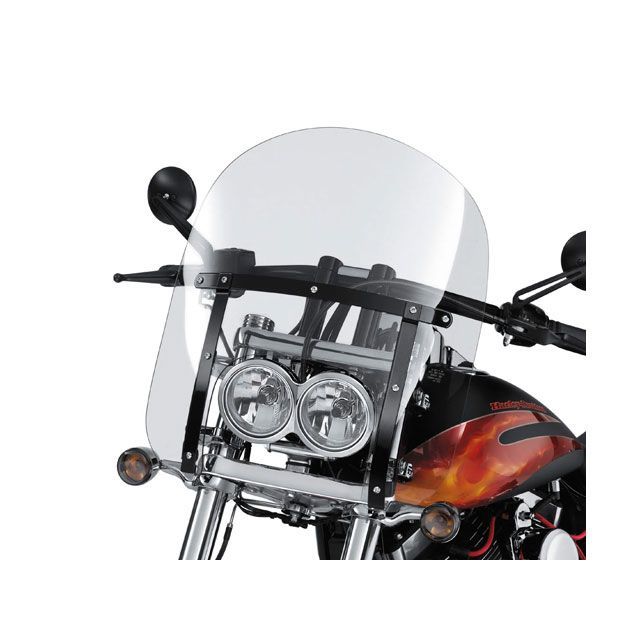 ハーレーダビッドソン Quick-Release Compact Windshield Dyna 58630-09