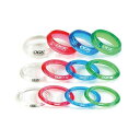 OGKスポーツ(自転車) 自転車 ステム(コラムスペーサー)Lサイズ(Φ28.6) 厚さ10mm(クリアピンク)