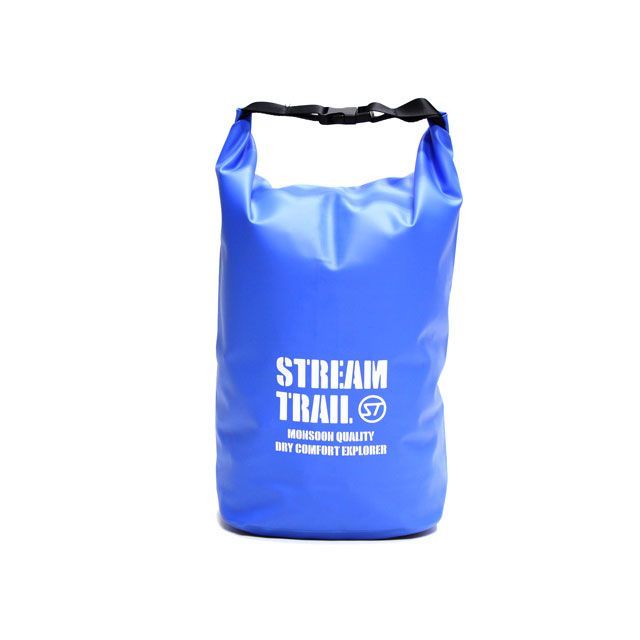 【正規品】STREAM TRAIL アウトドア用バッグパック＆キャリー DRY PACK 10L（ブルー） ストリームトレイル
