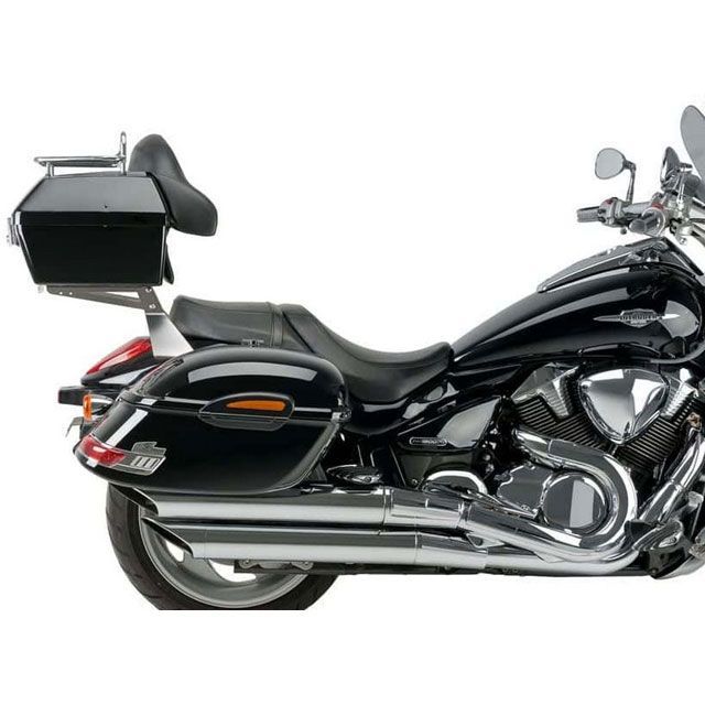 CustomAcces Touring Saddlebag Spare Parts Left Turn Signal Chrome Case Inox ｜ EC0002J cma_EC0002J カスタムアクセス ツーリング用バッグ バイク 汎用