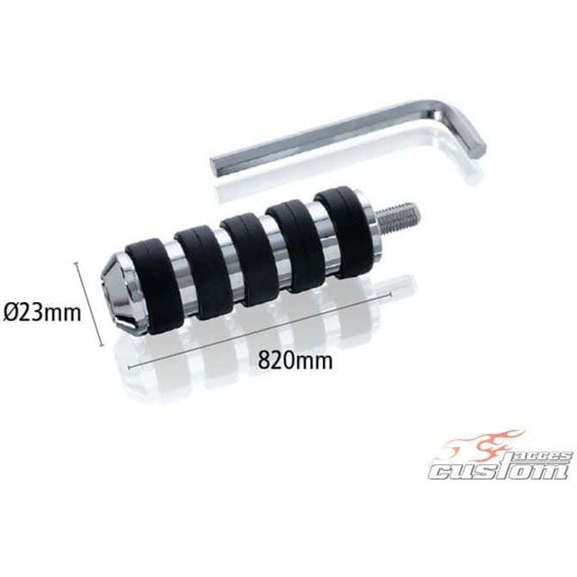 ●メーカー名：カスタムアクセス / CustomAcces●商品名：Kick Start Lever Inox ｜ PC0002J●メーカー品番：cma_PC0002J商品の保証は、メーカー保証書の内容に準じます。備考Article Number ： PC0002JEAN Code ： 8436563742279Kick start leverThe Customacces universal gear lever manages to give your motorcycle the definitive touch with a simple but key detail for the fans of this segment. Made of stainless steel， it has rubber rings along the diameter that improve contact and use.Its dimensions are 820 mm long and 23 mm in diameter， in accordance to your custom’s size.ご注意※当商品は並行輸入品となります。 本国に在庫がある場合、通常3〜4週間で日本に入荷します。お届けにお時間要しますので予めご了承下さい。※掲載画像はイメージです。実際の商品とは色味や仕様が異なる場合がございます。メーカー車種年式型式・フレームNo.その他Universal※商品掲載時の適合情報です。年式が新しい車両については、必ずメーカーサイトにて適合をご確認ください。