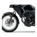 ピラミッドプラスチック Kawasaki Versys-X 300 Extenda Fenda Matte Black 2017> | 053451 Versy...