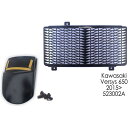 ピラミッドプラスチック Kawasaki Versys 650 Radiator Guard Matte Black 2015> | 523002A Versy...