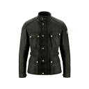 ベルスタッフ ライディングジャケット MCGEE バイカージャケット ワックスナイロンコットン ブラックブラウン メンズ サイズ 2XL bel_4105100...
