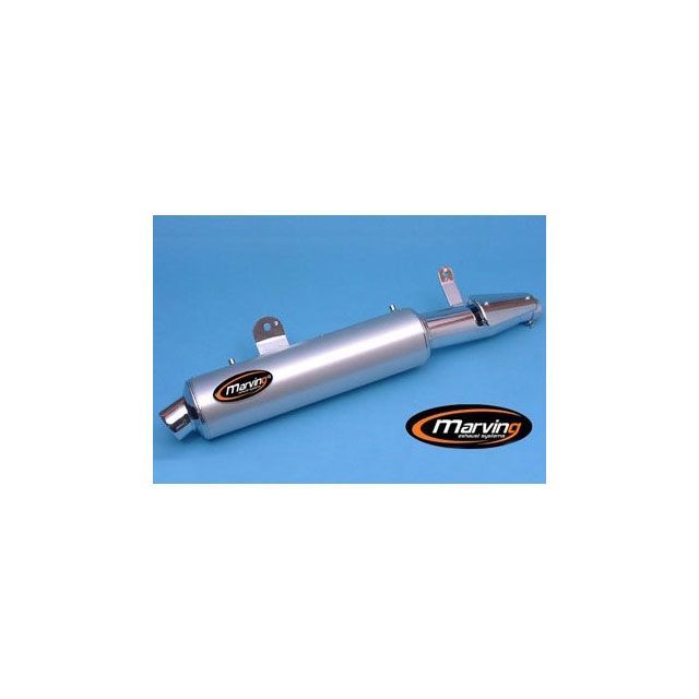 【正規品】マービング マフラー Amacal ＆Oslash； 114 クロム ＋ アルミニウム - EU公道走行認可 for Honda XRV 750 AFRICA TWIN XRV 750 AFRICA TWIN mvg_H-AAA-42-BC