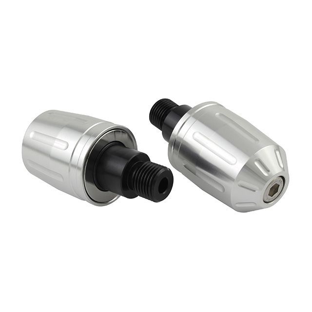 ポッシュフェイス ウルトラヘビーバーエンドタイプ2 YAMAHA車用 M16 カラー シルバー ・033779-03-10