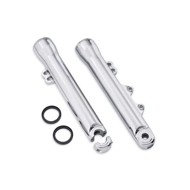 HARLEY-DAVIDSON Chrome Lower Fork Sliders 45500066 ハーレーダビッドソン ハーレーダビッドソン バ..