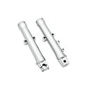 HARLEY-DAVIDSON Chrome Lower Fork Sliders 46477-00 ハーレーダビッドソン ハーレーダビッドソン バイク その他のダイナ