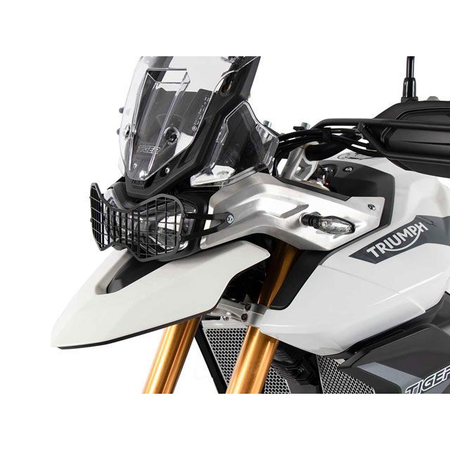 【正規品】ヘプコ＆ベッカー ヘッドライトガード/ヘッドライトグリル（ブラック） 700-7658-0001