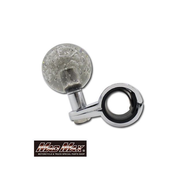 マッドマックス ハンドルスピンナー 泡 丸形バブル スモーク MM75-S003-SM