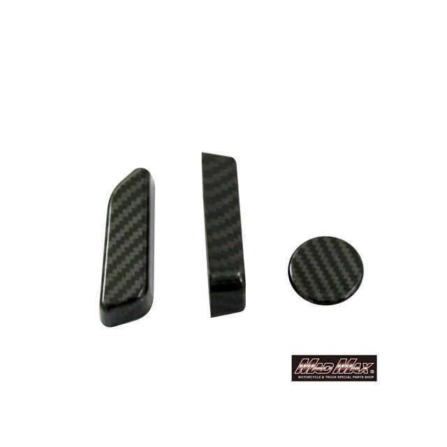 マッドマックス TESLA Model3専用 シートスライダーカバー 座席調整スイッチ カーボン調 MM78-0007-CA