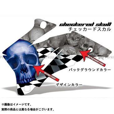 AMR Racing GSX-R600 GSX-R750 ドレスアップ・カバー 専用グラフィック コンプリートキット デザイン:チェカースカール デザインカラー:レッド バックグラウンドカラー:グレー AMR