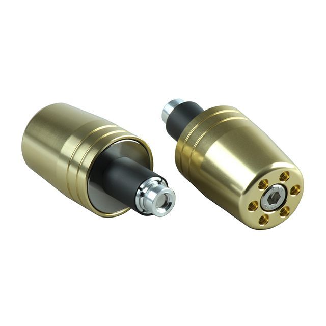 【正規品】ポッシュフェイス ウルトラヘビーウェイトバーエンドユニバーサルタイプ/内径14-19mm対応（シャンパンゴールド） ・031279-12-10