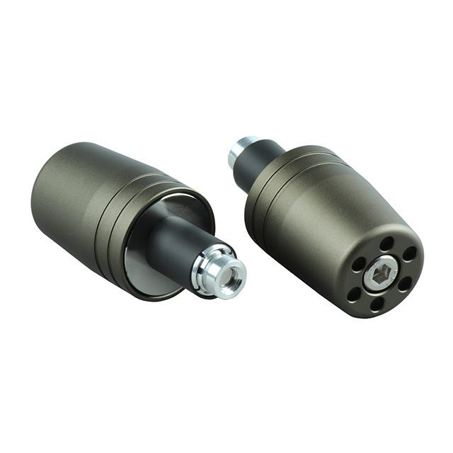 【正規品】ポッシュフェイス ウルトラヘビーウェイトバーエンドユニバーサルタイプ/内径14-19mm対応（マットチタン） ・031279-21-10