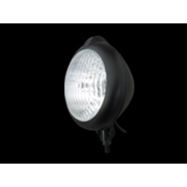 ネオファクトリー 5-3/4in ユニティタイプヘッドライト ブラック パターンレンズ ハーレー ・014771