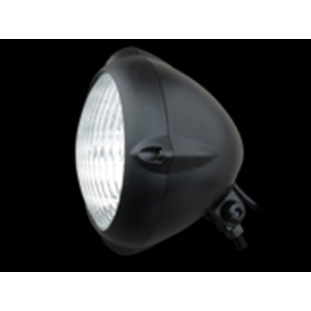 ネオファクトリー 5-3/4in ビンテージヘッドライト ブラック パターンレンズ ハーレー ・014775