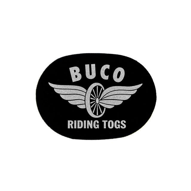 BUCO インナーヘッドパッド フライングホイール（ブラック/シルバー） 01079IHFW ブコ ステッカー 日用品