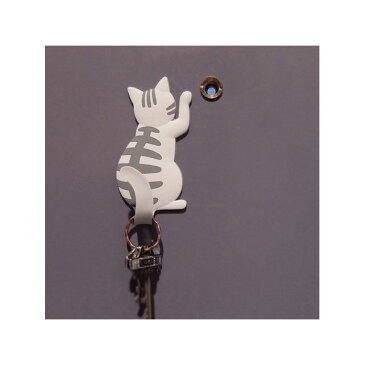 【ポイント最大18倍】toyo-case 日用品 マグネットフックCat tail (6)サバトラ 東洋ケース