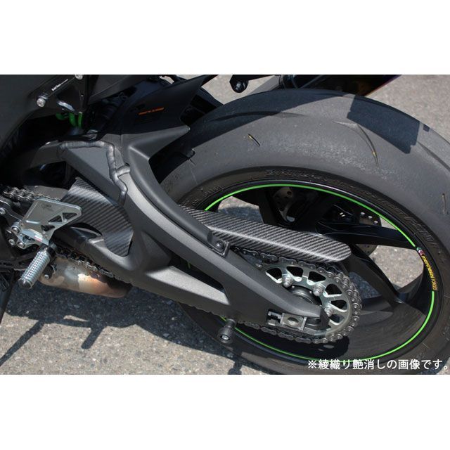 SPEEDRA チェーンガード ドライカーボン ZX-10R 仕様 綾織り艶あり CKA0907TG