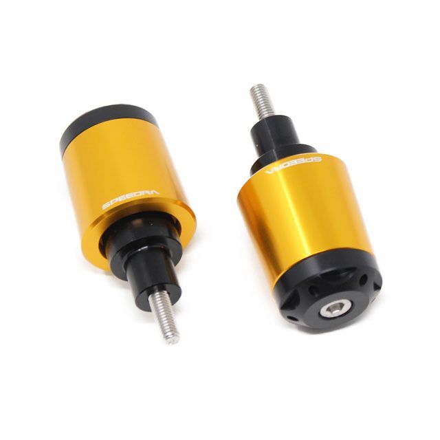 SPEEDRA アルミバーエンド タイプA Ninja H2 SX Ninja H2 SX SE カラー ゴールド ABEKP03GD