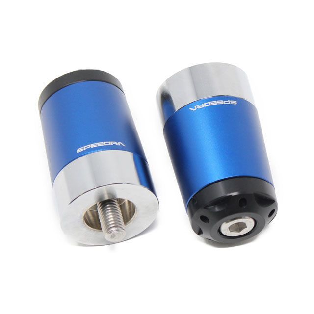 SPEEDRA ヘビーウェイトハンドルバーエンドスライダー ロングタイプ カラー マットブルー ABEBL02MBE