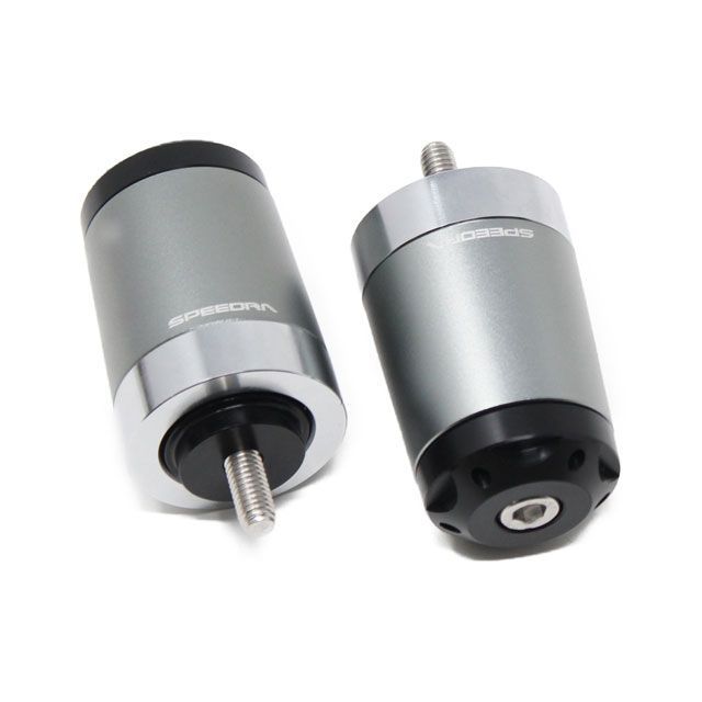 SPEEDRA ヘビーウェイトハンドルバーエンドスライダー（マットチタン） ABEYL02MTM