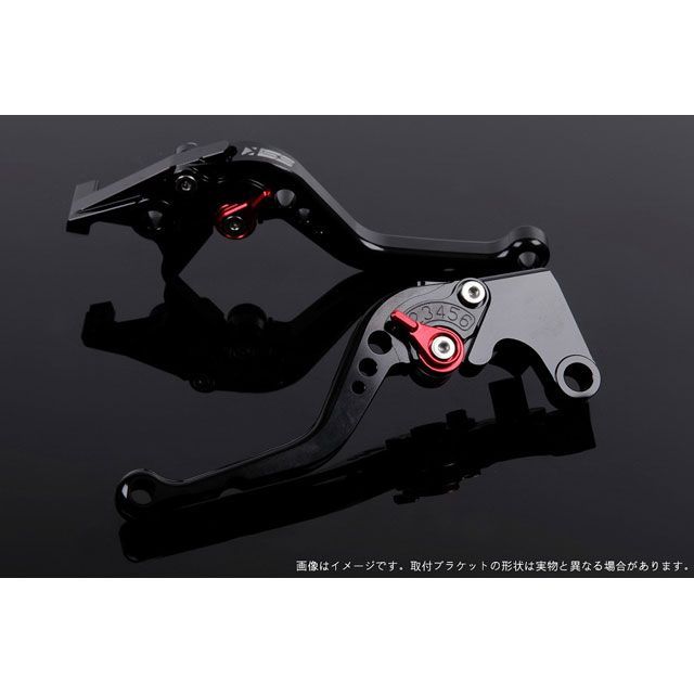 ●メーカー名：SPEEDRA(スピードラ)●商品名：アジャストレバー スタンダードショート（レバー本体カラー：ブラック）●アジャスターカラー レッド・アジャスターカラー：ブラックはこちら・アジャスターカラー：シルバーはこちら・アジャスターカラー：ゴールドはこちら・アジャスターカラー：チタンはこちら・アジャスターカラー：ブルーはこちら・アジャスターカラー：グリーンはこちら●メーカー品番：LVCG078BK-RD●JANコード：4580540717911ブランド名が「SSK」から「SPEEDRA」へ変更となっております。ブランド名変更に伴い製品は順次、変更品へ切り替わる予定ですが、在庫状況により、しばらくの間は、現行品と変更品が混在するかと存じますが、ご理解、ご了承いただきますようお願い申し上げます。商品の保証は、メーカー保証書の内容に準じます。カラーレバー本体：ブラック備考■レバー長さ：約142mm■高強度アルミニウム合金素材6061を精密加工したレバー本体にアルマイト処理を行うことにより高級感を与え、高精度を実現しました。■純正マスターシリンダー、クラッチレバーホルダーに装着できます。■握りやすい形状により操作に必要な力を低減。■6段階アジャスターにより最大約28mmまで調整が可能となっており、好みのレバー位置にセッティング可能ですので手の小さな女性でも快適な操作性を確保出来ます。■商品を発送する際に補修部品のリストを同梱させていただいておりますので、破損や日焼け等があった場合の部品単位での販売も可能となっております。ご注意※画像はイメージです。取付ブラケットの形状は実物と異なる場合があります。※取り付け車種により純正レバーに付属する部品をご使用いただく場合がございます。※レバー交換後は必ず異常が無いか確認を行ってください。※モニターの環境等の理由により画像の色と実物の色が若干異なって見える場合がございます。※この商品は予告なしに価格や仕様を変更する場合がございます。※掲載画像はイメージです。実際の商品とは色味や仕様が異なる場合がございます。メーカー車種年式型式・フレームNo.その他ホンダADV150KF38※商品掲載時の適合情報です。年式が新しい車両については、必ずメーカーサイトにて適合をご確認ください。