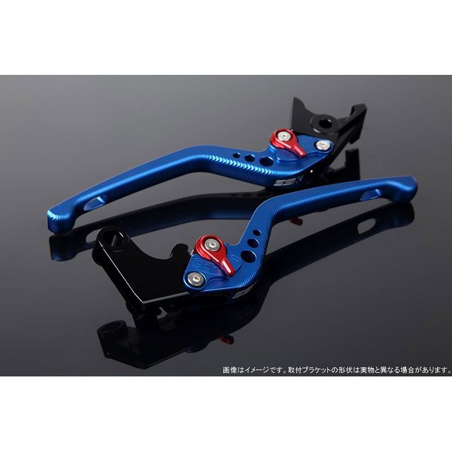 ●メーカー名：SPEEDRA(スピードラ)●商品名：アジャストレバー 3Dロング（レバー本体カラー：マットブルー）●アジャスターカラー マットレッド・アジャスターカラー：マットブラックはこちら・アジャスターカラー：マットシルバーはこちら・アジャスターカラー：マットゴールドはこちら・アジャスターカラー：マットチタンはこちら・アジャスターカラー：マットブルーはこちら・アジャスターカラー：マットグリーンはこちら●メーカー品番：LVEM078BE-RD●JANコード：4580540720294ブランド名が「SSK」から「SPEEDRA」へ変更となっております。ブランド名変更に伴い製品は順次、変更品へ切り替わる予定ですが、在庫状況により、しばらくの間は、現行品と変更品が混在するかと存じますが、ご理解、ご了承いただきますようお願い申し上げます。商品の保証は、メーカー保証書の内容に準じます。カラーレバー本体：マットブルー備考■レバー長さ：約172mm■高強度アルミニウム合金素材6061を精密加工したレバー本体にアルマイト処理を行うことにより高級感を与え、高精度を実現しました。■純正マスターシリンダー、クラッチレバーホルダーに装着できます。■握りやすい形状により操作に必要な力を低減。■6段階アジャスターにより最大約28mmまで調整が可能となっており、好みのレバー位置にセッティング可能ですので手の小さな女性でも快適な操作性を確保出来ます。■レバー前面部分には滑り止めの溝加工を施し、操作の安全性を高めます。■レバーエンド部に風圧を逃すスリット加工が施してあります。■商品を発送する際に補修部品のリストを同梱させていただいておりますので、破損や日焼け等があった場合の部品単位での販売も可能となっております。ご注意※画像はイメージです。取付ブラケットの形状は実物と異なる場合があります。※取り付け車種により純正レバーに付属する部品をご使用いただく場合がございます。※レバー交換後は必ず異常が無いか確認を行ってください。※モニターの環境等の理由により画像の色と実物の色が若干異なって見える場合がございます。※この商品は予告なしに価格や仕様を変更する場合がございます。※掲載画像はイメージです。実際の商品とは色味や仕様が異なる場合がございます。メーカー車種年式型式・フレームNo.その他ホンダADV150KF38※商品掲載時の適合情報です。年式が新しい車両については、必ずメーカーサイトにて適合をご確認ください。