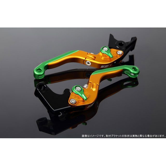 SPEEDRA アジャストレバー 可倒延長式（レバー本体カラー：マットゴールド） ADV15...