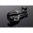 SPEEDRA アジャストレバー 可倒延長式(レバー本体カラー:マットチタン) ADV150 アジャスターカラー マットブラック エクステンションカラー マットブラック LVGM078TM-BKBK(2)