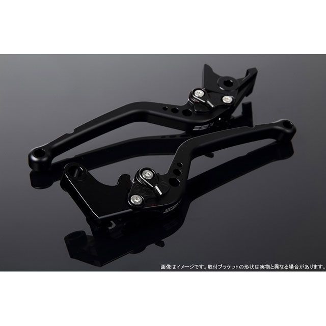 SPEEDRA アジャストレバー スタンダードロング（レバー本体カラー：マットブラック） XMAX アジャスターカラー マットブラック LVBM081BK-BK