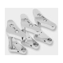 ホーグ・ホルターズ Triple Tree 3°Chrome 10-19 XL883N Upper Mount Headlight ライザーブッシングキット付 ...