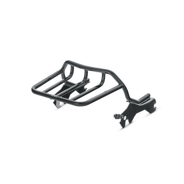 ハーレーダビッドソン HoldFast Two-Up Luggage Rack - Gloss Black ソフテイル 50300135