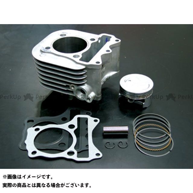 ●メーカー名：カメレオンファクトリー / Chameleon Factory●商品名：メガトン162キット●メーカー品番：M510●JANコード：4560173328791商品の保証は、メーカー保証書の内容に準じます。備考オリジナルショートピストン採用のボルトオンボアアップKITです。ノーマル車ではありえない強力な加速性能／パワー特性になります。たとえ1ccでも大きな排気量の方が大きなパワーを搾り出せます。オリジナル製作の大口径61mmのBIGピストンはフリクションを少なくし、さらなるアドバンテージの為にOILリング部の設計にノーマル形状と違う独自の技術ノウハウを投入。高負荷時のフリクションロスを減らした最新のトレンド「ショートピストン」タイプです。通勤時などの耐久性重視の観点からオリジナルアルミシリンダーはスリーブ化され、タフな使用にも抜群の耐久性を発揮します。国内メーカーでは唯一万が一のトラブルのためにオーバーサイズピストン（61.5mm）も同時開発しました。オーバーサイズが有るので絶大な安心感です。スリーブ式のシリンダーの為、メッキシリンダーでは出来ない再ボーリングが可能ですから、トラブル時には直ぐにオーバーサイズピストン用にボーリングして排気量を大きくして復活させることができます。長年使い続けてクタクタになったエンジンでもオーバーサイズ化で復活します。また将来的にオーバーサイズピストン以上にしたい場合でもカメレオンファクトリー社専用スリーブKITをお使いいただければ更に大きく（64mm）位までボアを拡大できます。（この場合はクランクケースの穴も大きく加工する必要があります）カメレオンファクトリー社パフォーマンスロングストローククランクと同時装着可能です。一切の加工なしでクランクと同時に組み込めます。ご注意※燃料セッティングはカメレオンファクトリー社「Eーブレイカー」が必要です。セッティングを初めリミッターカット（K9以降モデルのみ可能）やレブリミット設定なども出来ます。※ボアアップに伴う内部圧力上昇に対応する為にカメレオンファクトリー社「クロモリ削りだし強化スタッドボルト」の使用をお勧めします。※掲載画像はイメージです。実際の商品とは色味や仕様が異なる場合がございます。メーカー車種年式型式・フレームNo.その他スズキアドレスV125※商品掲載時の適合情報です。年式が新しい車両については、必ずメーカーサイトにて適合をご確認ください。