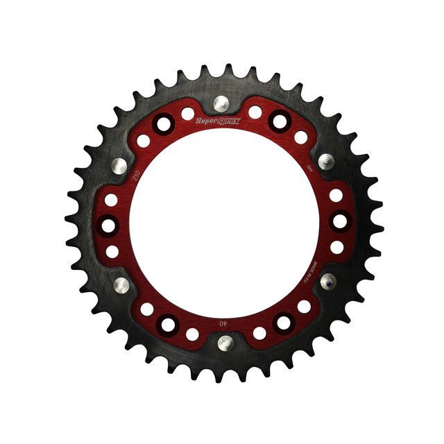 スーパースプロックス リアスプロケット STEALTH（ステルス） 210-40T（レッド） RST-210：40-RED