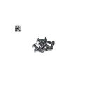 KN企画 鉄タップスクリュー黒 【4mm12mm】 TS-4-SBK