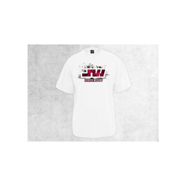 KN企画 Scooter-Weekend 2013 Tシャツ ホワイト サイズL L-SAWE004L(2)