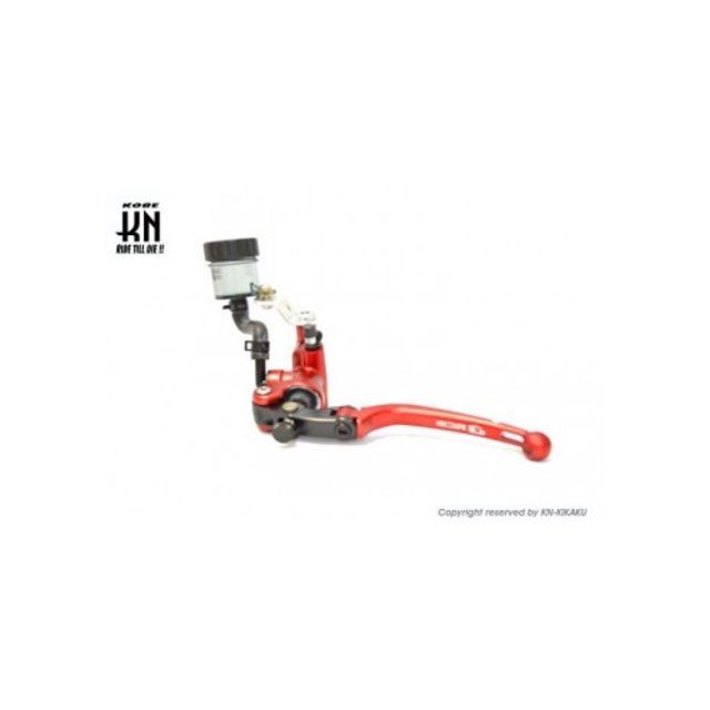 KN企画 RCB 鍛造ラジアルポンプマスターシリンダー【S1】14mm【左】レッド 01BP012R
