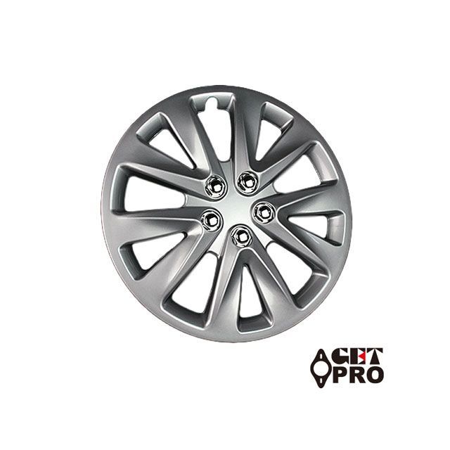 GET-PRO ゲットプロ ホイールカバー 13インチ 1台分4枚セット（シルバー）ダイハツ タント ホイールキャップ L070B13-019
