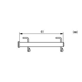 �ǥ��������륷�� ���ƥ�쥹�֥졼���ԥ󥻥å��ѥ�ץ졼�����ȥѡ��� 61mm ��� 1�� ���� F7542