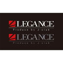 正規品／LEGANCE LEGANCE New ブランドロゴステッカー シルバー/レッド LEGANCE ステッカー 日用品