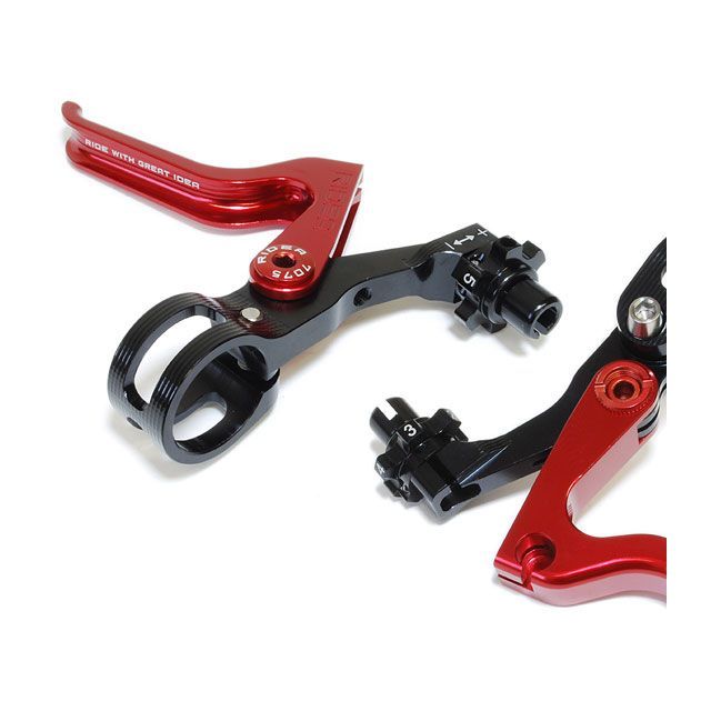 リデア（自転車） XFH V-Type Lever CNC カラー レッド XFH