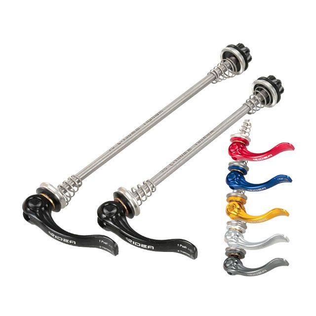 リデア(自転車) LS3D-100/130 Ti Quick Release ROAD F100/R130 カラー シルバー LS3D-100/130