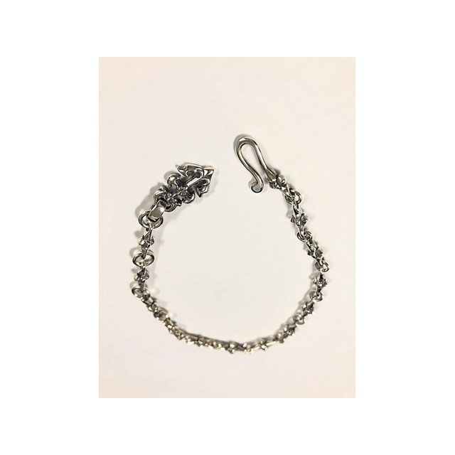 ビルウォールレザー ブレスレット メンズ Bill Wall Leather Small Cross Bracelet B520 B520 Bill Wall Leather アクセサリー 日用品