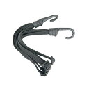 【メーカー直送】プロツールス 荷台用ゴムひも伸縮調整付フック付13mm×0.6mブラック TOOL545